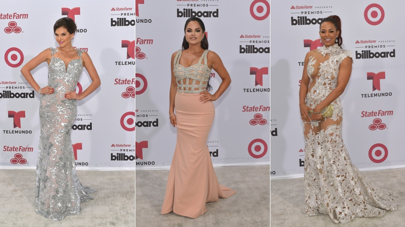 Illustration for article titled The Gowns Were All Sheer Eleganza at the Latin Billboard Awards
